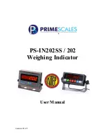 PrimeScales PS-IN202 User Manual preview