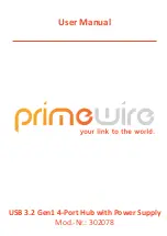 Preview for 1 page of Primewire 302078 User Manual