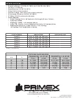 Preview for 5 page of Primex PSLT Installation Instructions Manual