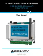 Preview for 1 page of Primex PUMP WATCH EXPRESS User Manual