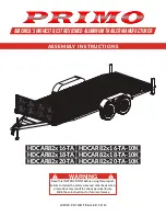 Preview for 1 page of Primo Water HDCAR82x16-TA Assembly Instructions Manual