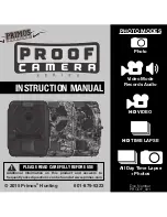 Предварительный просмотр 1 страницы Primos Proof Camera Series 63054 Instruction Manual