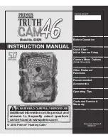 Предварительный просмотр 1 страницы Primos Truth Cam46 63020 Instruction Manual