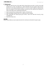 Предварительный просмотр 8 страницы Primula Tailor Manual