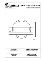 Preview for 1 page of Primus F22 User Manual