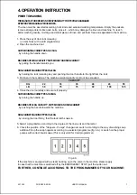 Предварительный просмотр 8 страницы Primus F22 User Manual