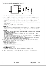 Предварительный просмотр 9 страницы Primus F22 User Manual