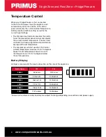 Preview for 8 page of Primus Flexi Zone + Owner'S Manual