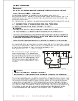 Предварительный просмотр 18 страницы Primus FS 6-16 Installation Manual