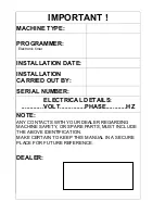 Preview for 40 page of Primus FX105 Original Installation, Maintenance And User'S Manual