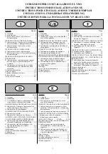 Preview for 2 page of Primus I-25 Installation And User Instructions Manual