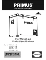 Предварительный просмотр 1 страницы Primus PRI100LM User Manual And Product Specifications