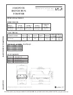 Preview for 2 page of Prince Castle 212-GFCCE Specification Sheet