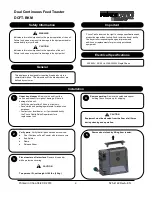 Preview for 2 page of Prince Castle DCFT-BKM Operation Manual