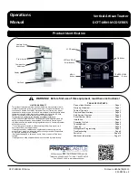 Prince Castle DCFT-MINI-MCD Series Operation Manual preview