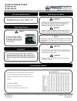 Предварительный просмотр 2 страницы Prince Castle IRT-SB-NA-1PS Service Manual