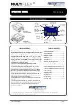 Prince Castle MULTIFLEX NCG14 Series Operation Manual preview