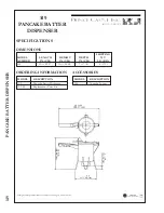 Preview for 2 page of Prince Castle PANCAKE BATTER DISPENSER 149 Specifications