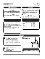 Предварительный просмотр 2 страницы Prince Castle Saber King Operating Instructions Manual