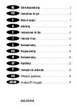 Preview for 2 page of Princess 01.112361.01.001 Instructions For Use Manual