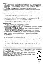 Preview for 11 page of Princess 01.112361.01.001 Instructions For Use Manual