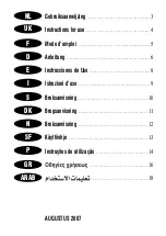 Preview for 2 page of Princess 122333 Instructions For Use Manual