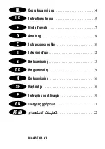 Preview for 3 page of Princess 142329 Instructions For Use Manual