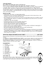 Preview for 5 page of Princess 142329 Instructions For Use Manual