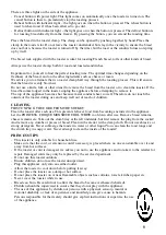 Preview for 6 page of Princess 142329 Instructions For Use Manual