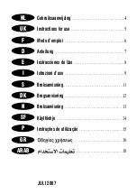 Preview for 3 page of Princess 142500 Instructions For Use Manual