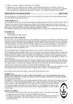 Preview for 7 page of Princess 172663 Instructions For Use Manual