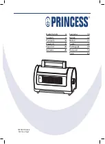 Preview for 1 page of Princess 181000 Manual