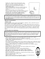 Предварительный просмотр 26 страницы Princess 181003 Instructions For Use Manual