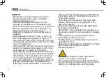 Предварительный просмотр 74 страницы Princess 182025 Instruction Manual