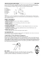 Preview for 4 page of Princess 222021 Instructions For Use Manual