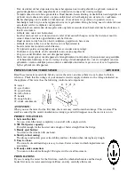 Preview for 6 page of Princess 222021 Instructions For Use Manual