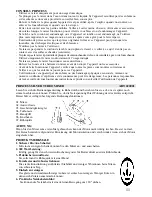 Preview for 11 page of Princess 222021 Instructions For Use Manual