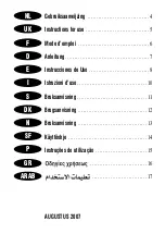 Preview for 3 page of Princess 232500 Instructions For Use Manual