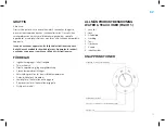 Предварительный просмотр 75 страницы Princess 236007 Instruction Manual