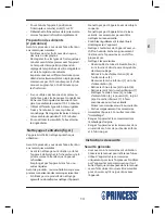 Предварительный просмотр 13 страницы Princess 282700 User Manual