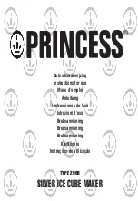 Preview for 1 page of Princess 2988 Instructions For Use Manual