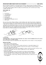 Preview for 4 page of Princess 332766 Instructions For Use Manual