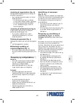 Предварительный просмотр 43 страницы Princess 332837 Manual