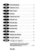 Preview for 3 page of Princess 525010 Instructions For Use Manual