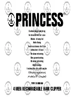 Princess 535596 Instructions For Use Manual preview