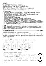 Preview for 5 page of Princess 541000 Instructions For Use Manual