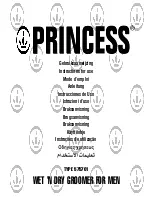 Princess 575701 Instructions For Use Manual preview