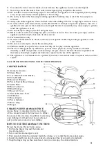 Предварительный просмотр 9 страницы Princess TYPE 332770 Instructions For Use Manual