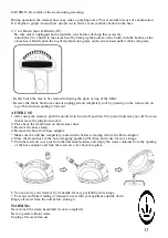 Предварительный просмотр 13 страницы Princess TYPE 332770 Instructions For Use Manual