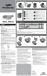 Preview for 1 page of Princeton Tec VIZZ MPLS Operating And Maintenance Instructions